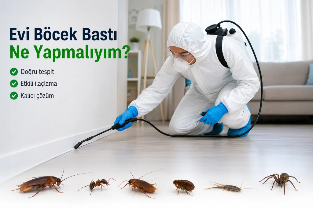 Evi Böcek Bastı Ne Yapmalıyım?