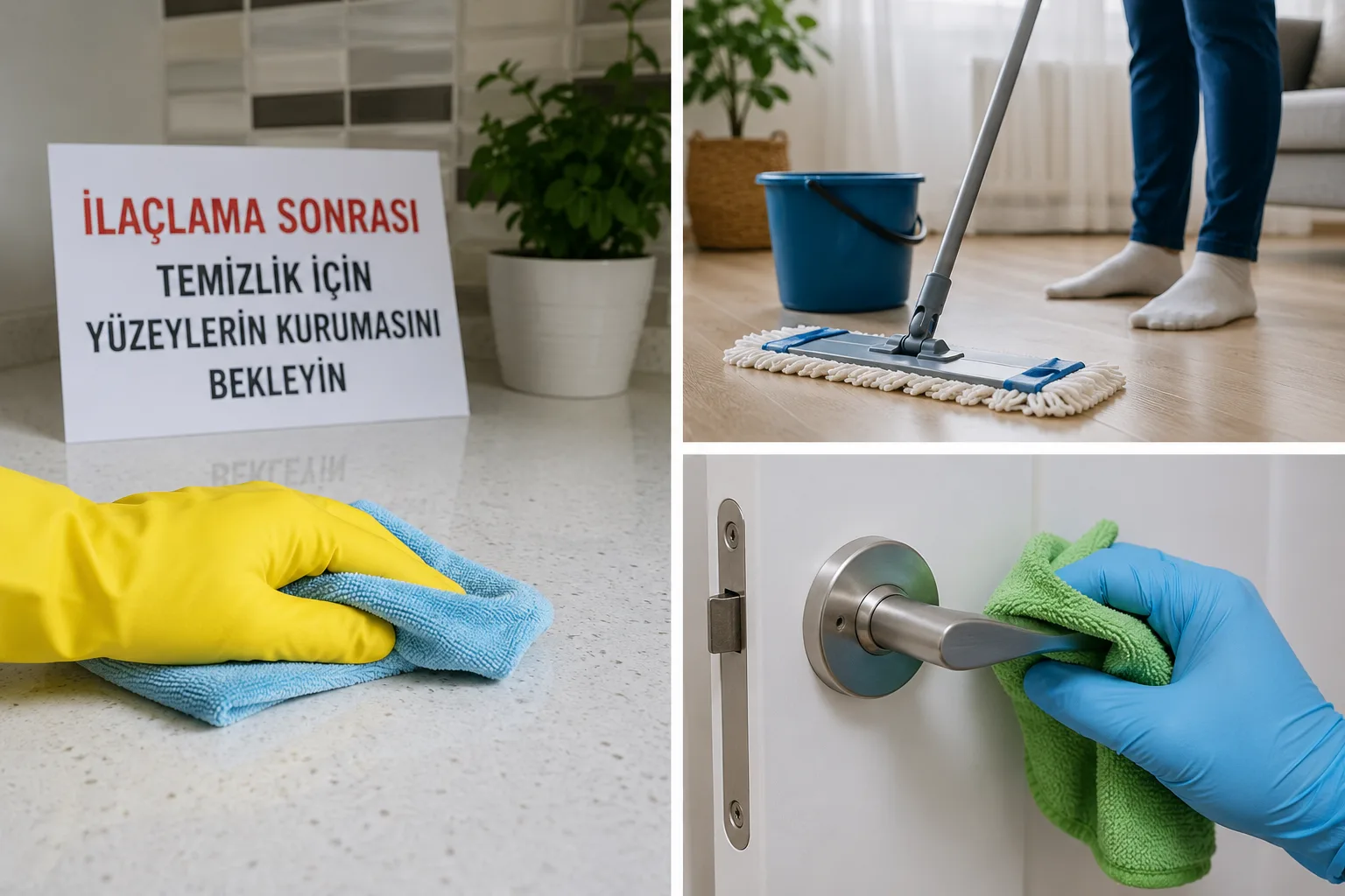 İlaçlamadan sonra ev nasıl temizlenir